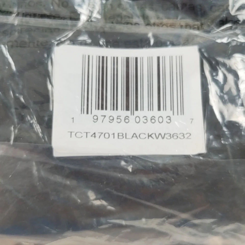 True classic Straight High-Stretch Jeans black‎ 36X32 New With Tags